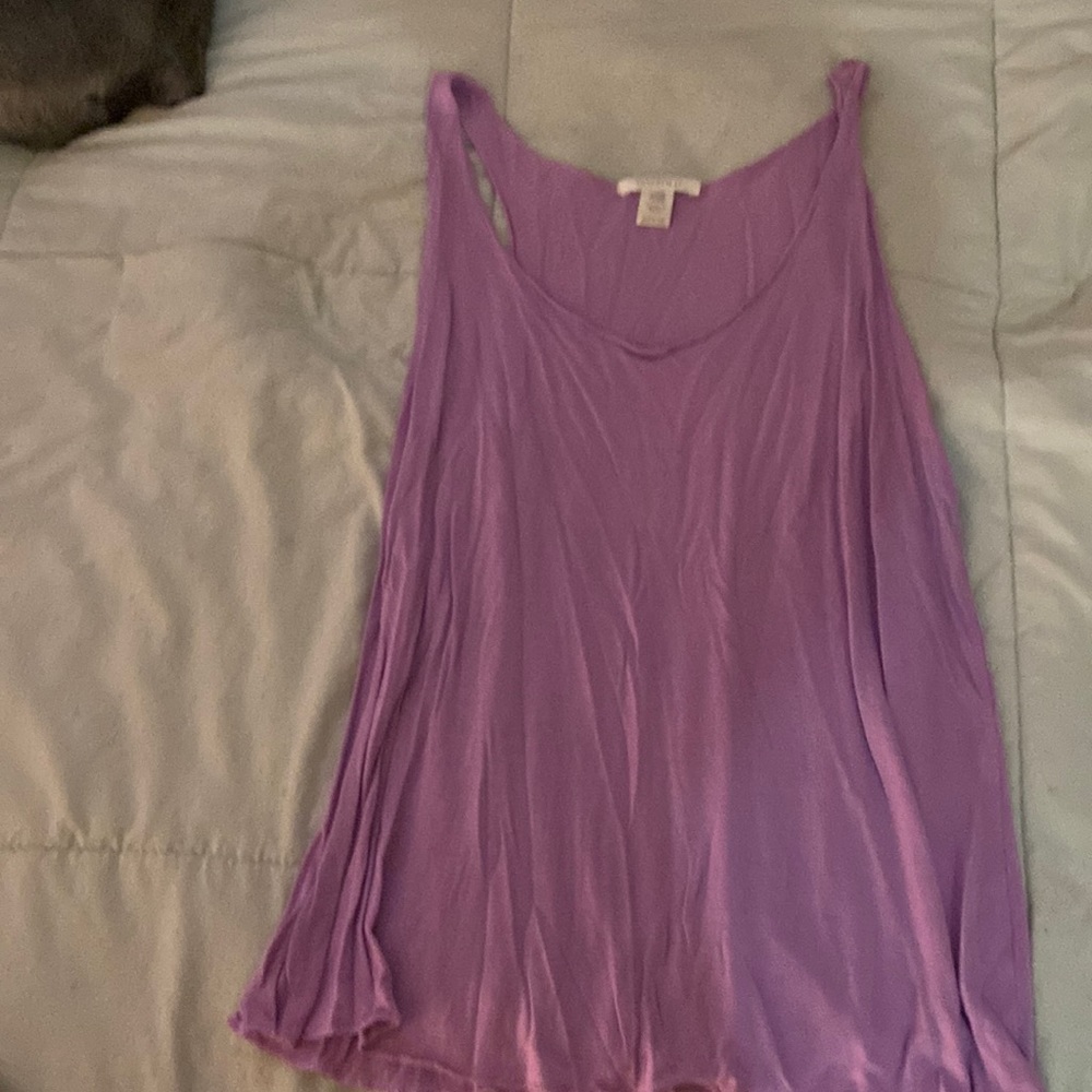 Purple tank top
